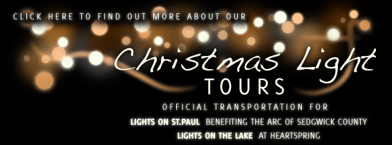 Unified Party Bus - Christmas Light Banner