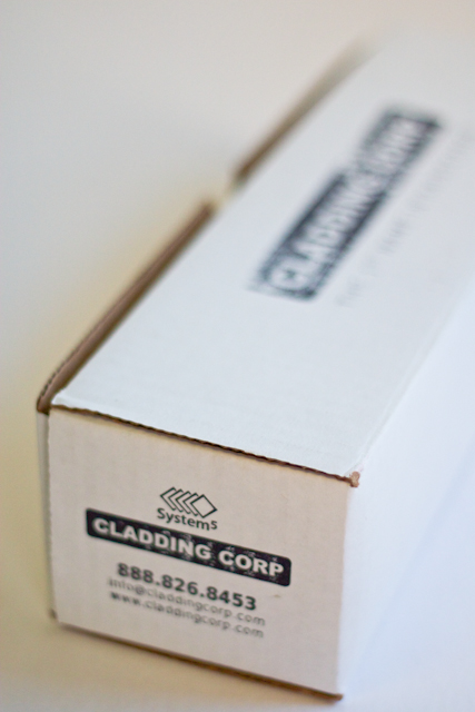 Cladding Corp Sample Box Stamp © Barrett Morgan Design LLC