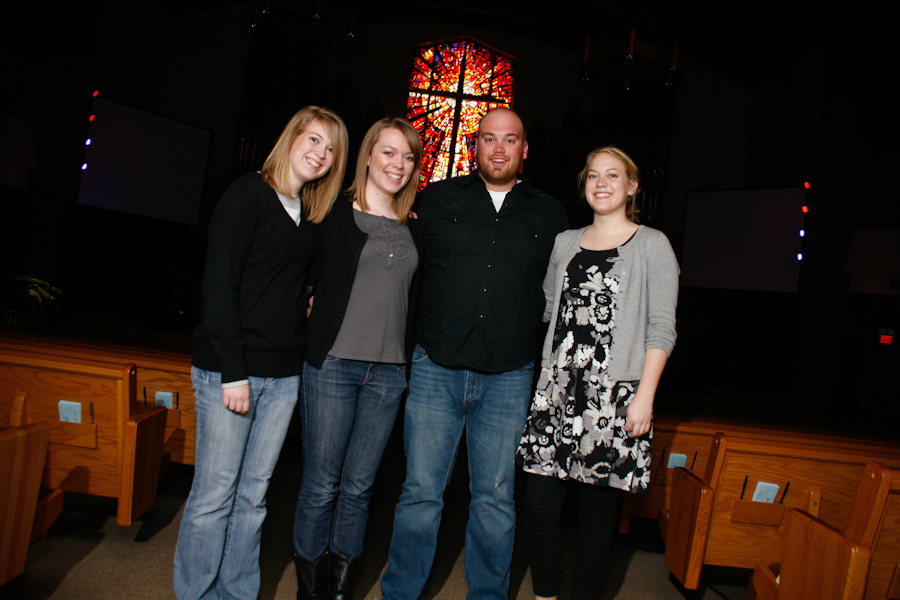 Family Portraits at church ©Barrett Morgan Design LLC Photography