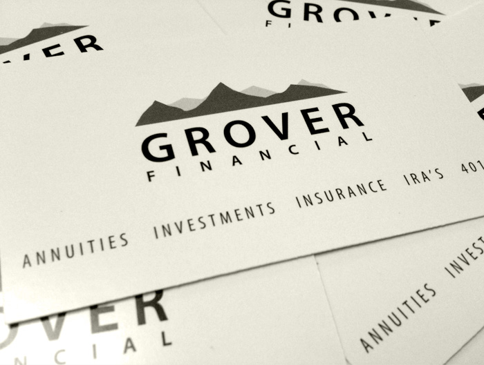 Logo Development Graphic Design for Grover Financial