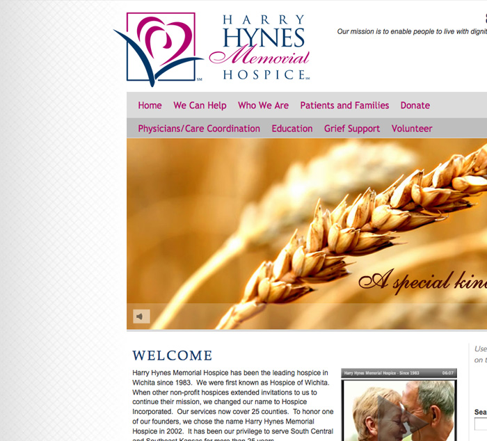 Harry Hynes CMS Website