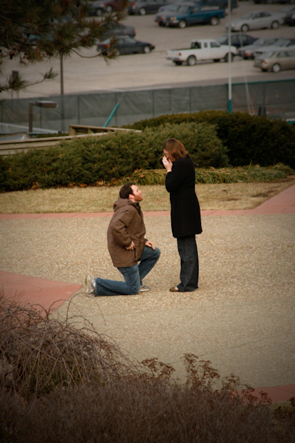 Engagement photos in Lawrence Kansas ©Barrett Morgan Design LLC Photography