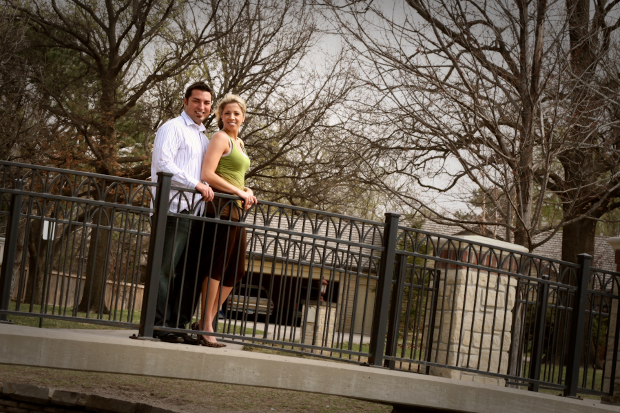 Engagement photos in Wichita ©Barrett Morgan Design LLC Photography