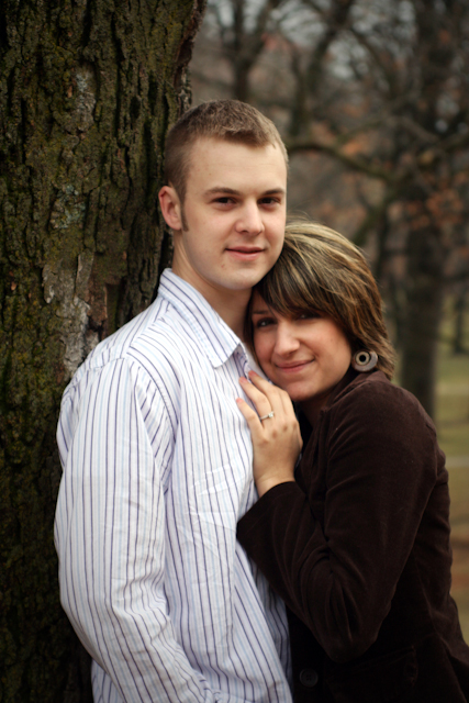 Engagement photos in Lawrence Kansas ©Barrett Morgan Design LLC Photography