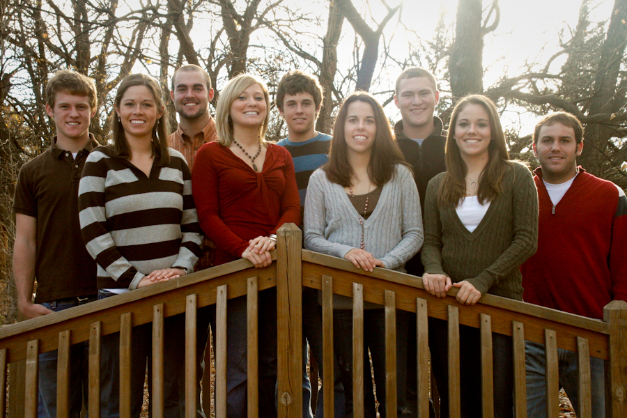 Family Portraits in Andover Kansas ©Barrett Morgan Design LLC Photography