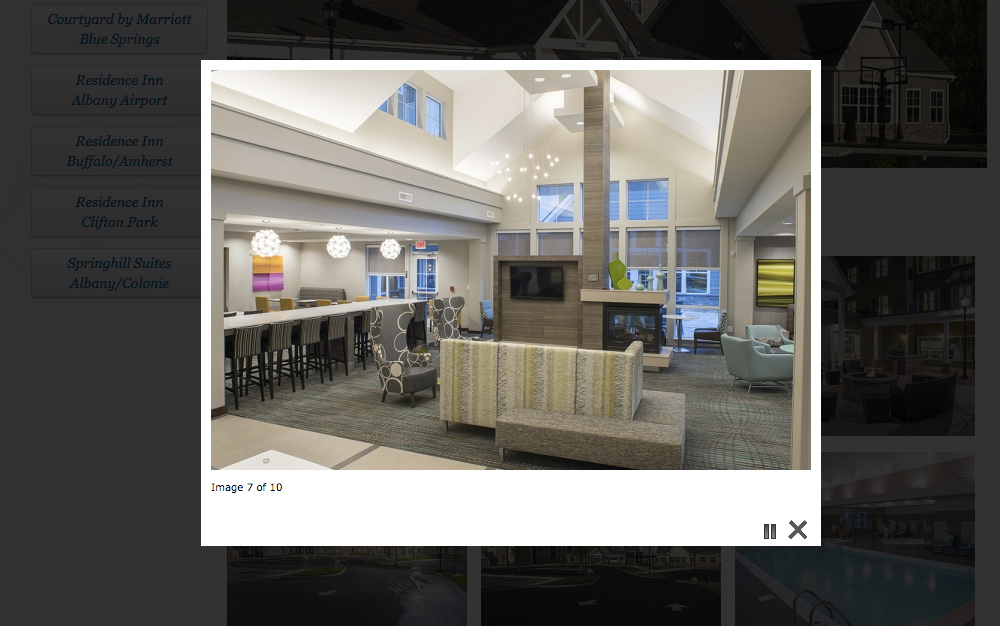 Rockgate Hospitality Groups Website Lightbox Popup tool