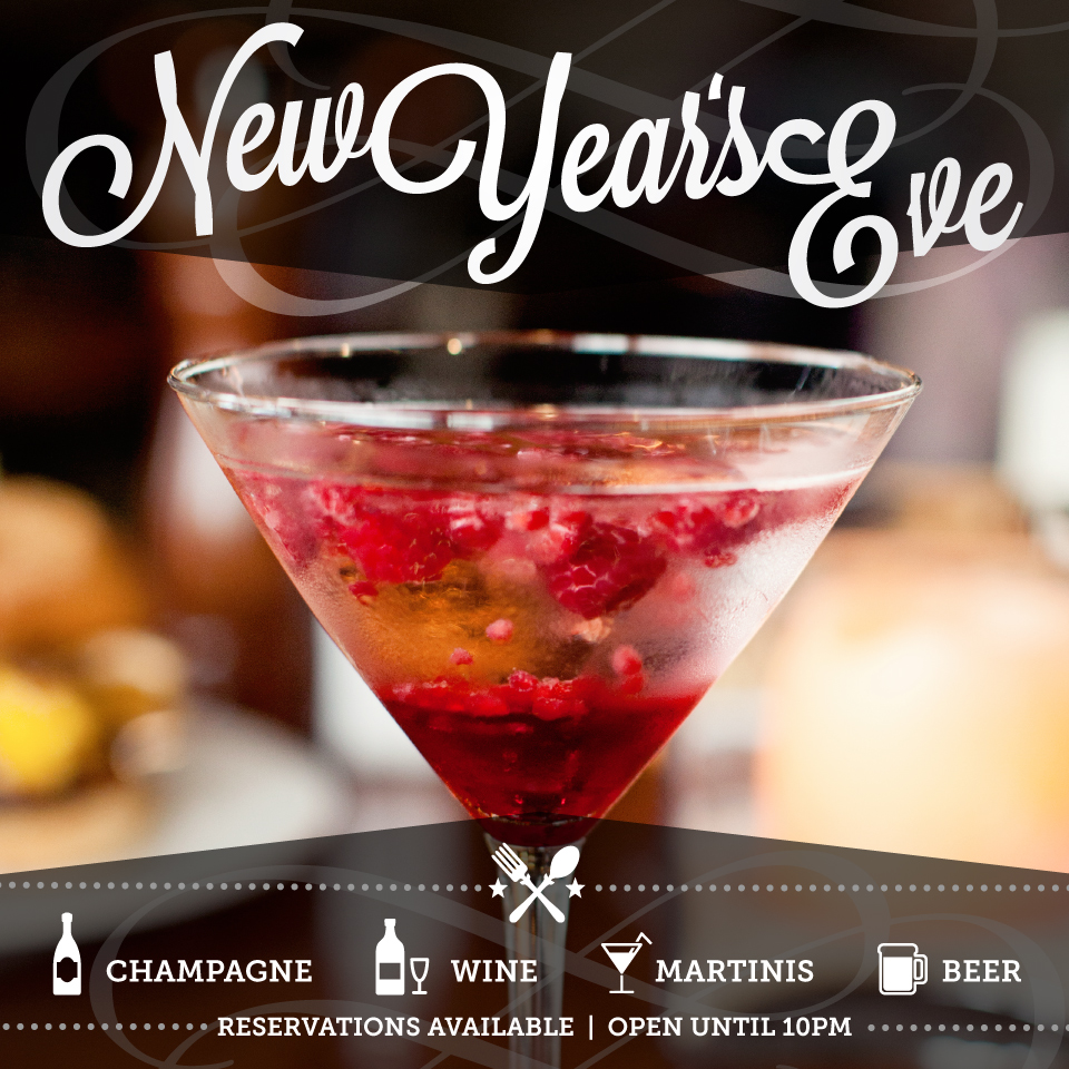 Twelve Restaurant New Years Promotion