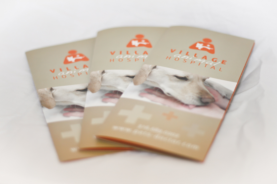 Village Animal Hospital Brochure © Barrett Morgan Design LLC