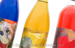 Wine bottle photography ©Barrett Morgan Design LLC Photography