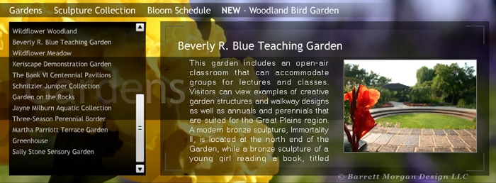 Botanica Wichita Website - Garden Viewer