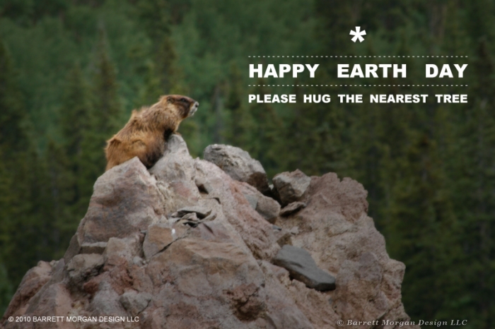 Happy Earth Day from Barrett Morgan Design LLC
