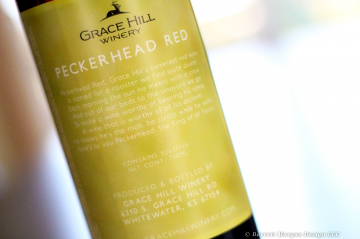 Grace Hill Winery Label Design