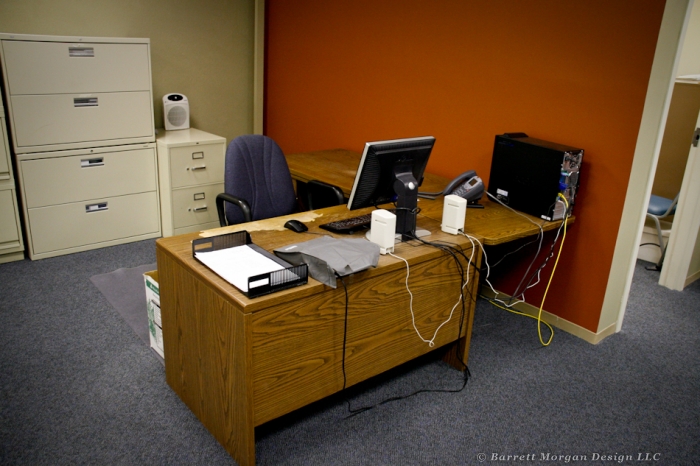 The old desk