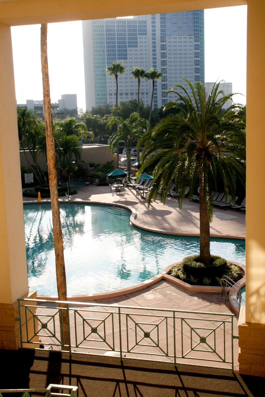 Resort pool in Orlando