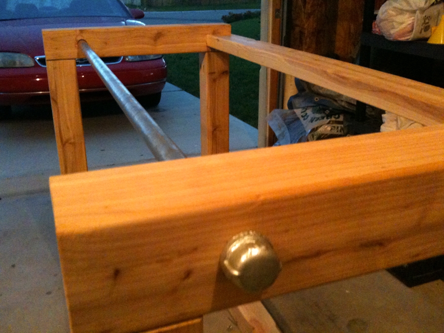 Drafting Table Hinge with a metal pipe