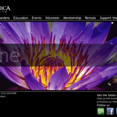 Botanica Wichita - Website Design & Development on a CMS 